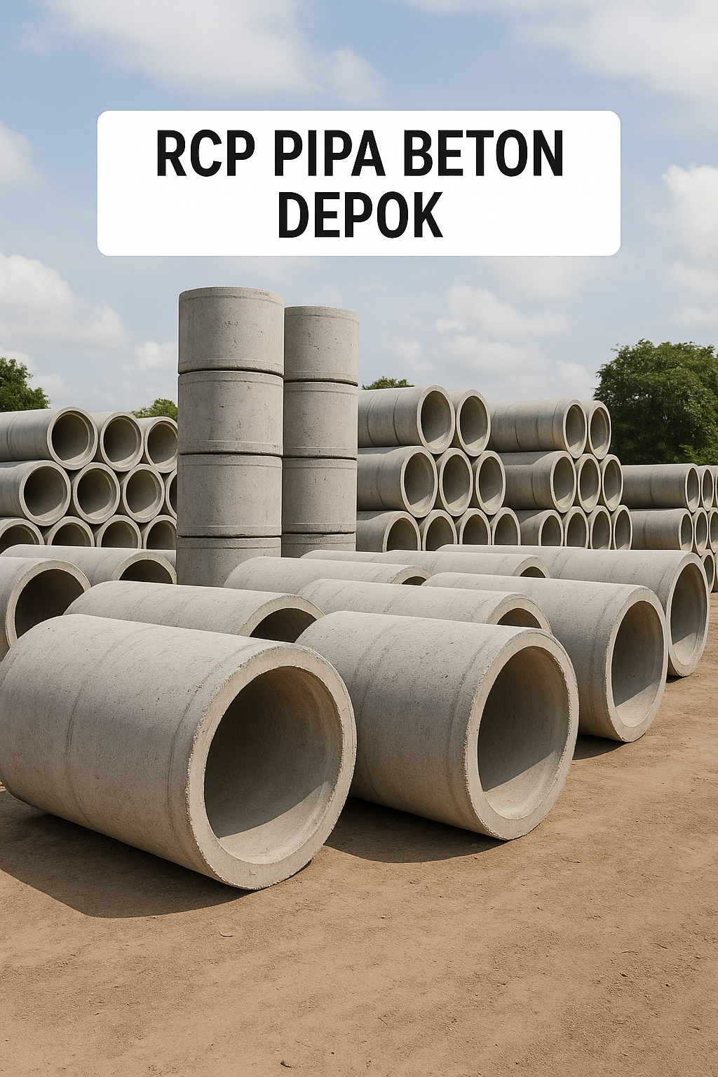 RCP Pipa Beton Depok